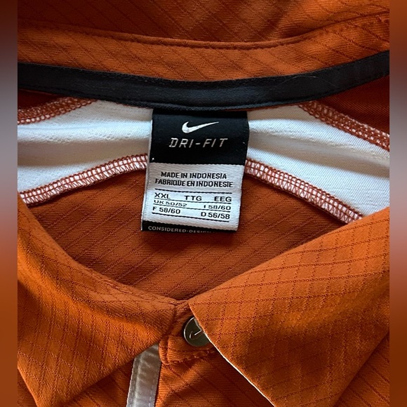 Y2K Texas Longhorns Nike Dri-FIT College Polo - Picture 8 of 8